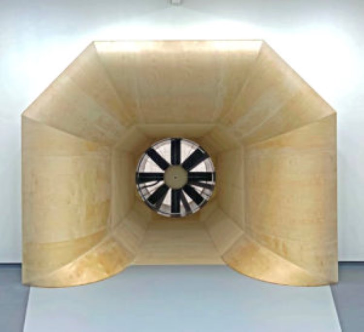 Wind Tunnel 3D perspective View